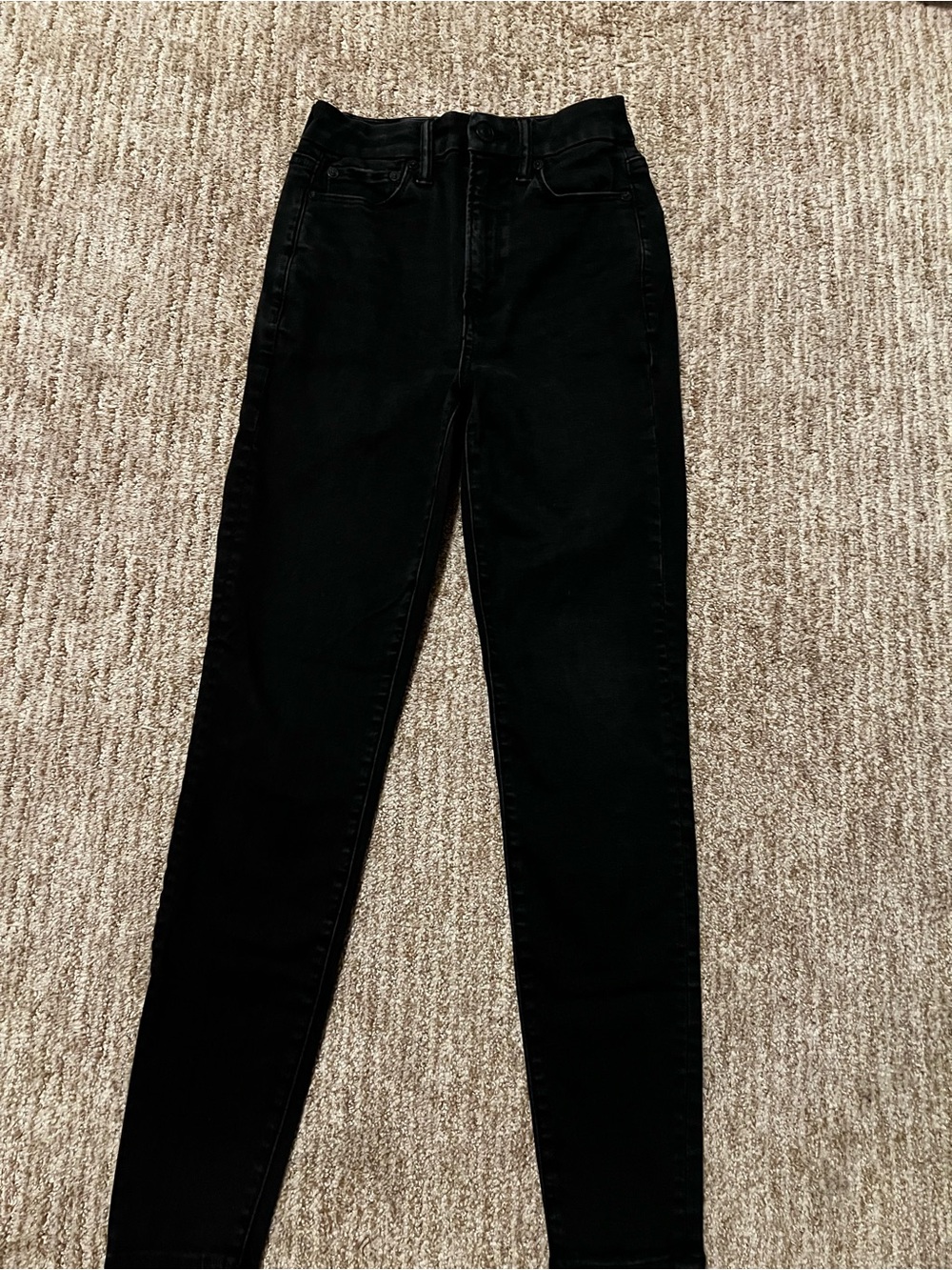 American Eagle Outfitters Black High-Rise BFF jegging